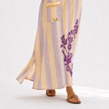 Sofia Lilac Floral Caftan