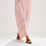 Soraya Striped Pink Kaftan