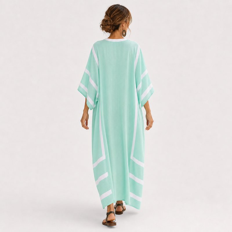 Zaira Mint Green Caftan