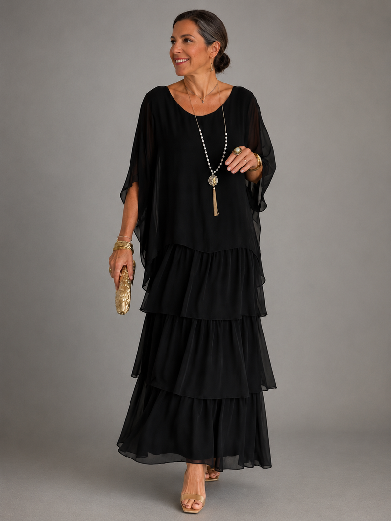 Lara™ | Elegant and Flowing Maxi Dress