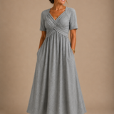 Angeli™ | Elegant Midi Dress