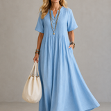 Nathalia™ | Pleated Dress