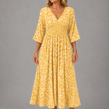 Althea™ | Bohemian Flow Midi Dress