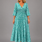 Althea™ | Bohemian Flow Midi Dress