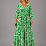 Althea™ | Bohemian Flow Midi Dress