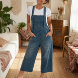 Aurevia™ | Vintage Look Denim Gardening Overall