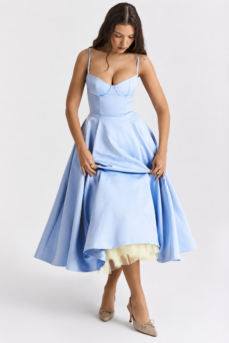 Iolanda | Romantic Summer Midi Dress