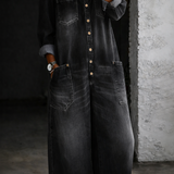 Rethabile | Sidonie | Combinazione in denim con spalle scoperte