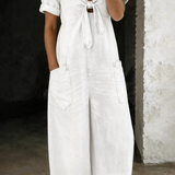 Naledi | Garance | Tuta in denim con scollo a V