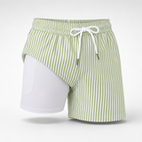 Mendes™ | Striped Bermudas