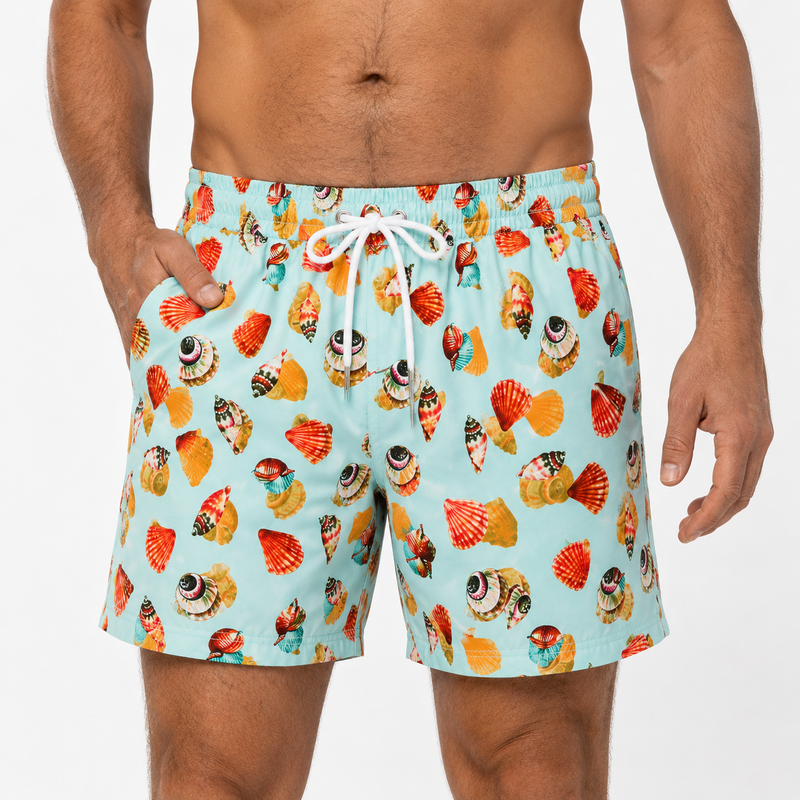 Mateo™ | Shell Print Shorts