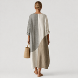 Amy | Elegant Striped Dress