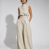 Venancia™ | Minimalist Set Top and Wide Pants