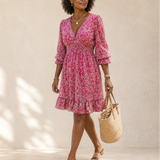 Megan | Elegant Floral Maxi Dress