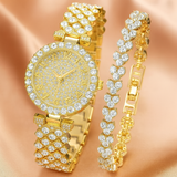 LUXE | Luxe Radiance Gold Watch and Bracelet Set