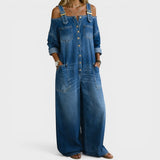 Sofía™ | Elegant Denim Jumpsuit