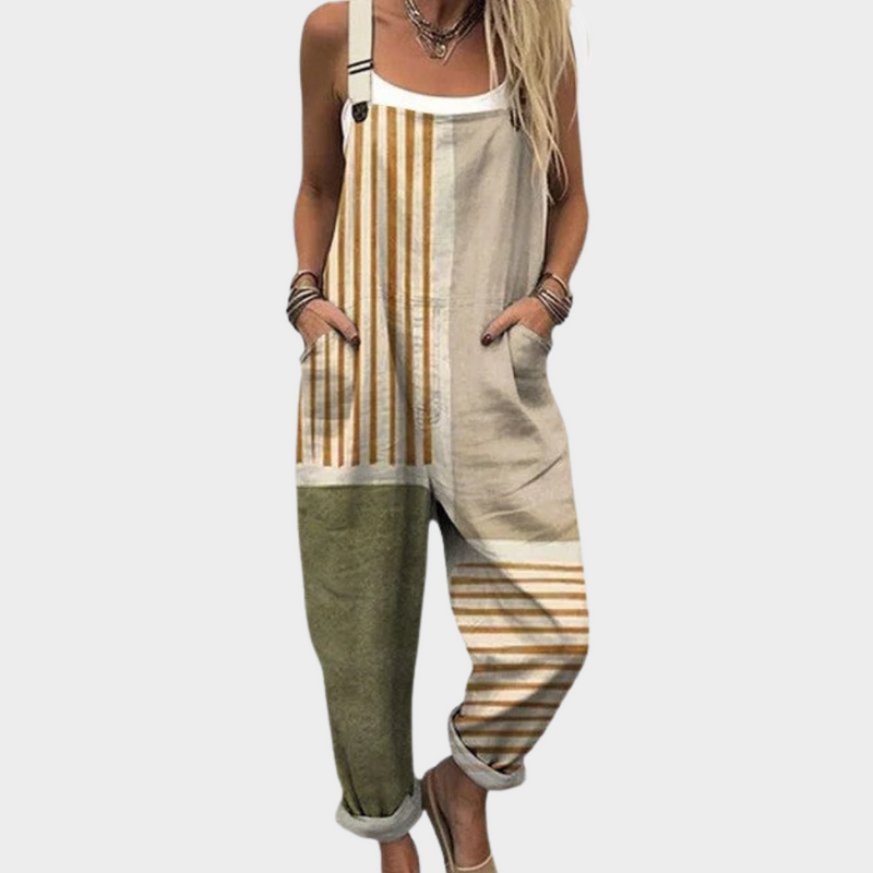 Valeria™ | Comfortable Overall Jumpsuit with Print