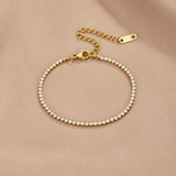 Kordelia Gold Tennis Bracelets