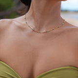 Marlene – Elegant gold collar with a smooth design