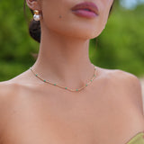 Marlene – Elegant gold collar with a smooth design