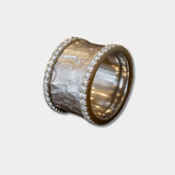 Hannah – Vintage Silver Ring with Zirconia