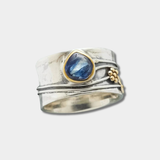 Gertrude - Meditation Ring with Czech Gems