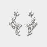 Michaela – Vintage Silver Earrings