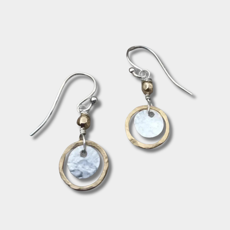 Kristýna - Vintage Earrings in Gold and Silver