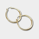 Liliana – Large Golden Earrings