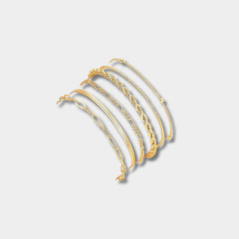 Isabela - Vernetta Bracelet Set | Gold