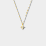 Lina – Delicate Silver Necklace with Round Pendant