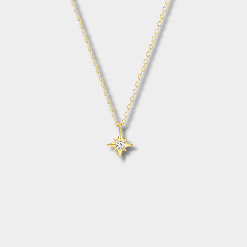 Lina – Delicate Silver Necklace with Round Pendant