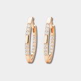 Sophisticated earrings with zirconia stones