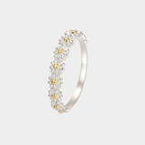 Florentina – Floral Silver Ring