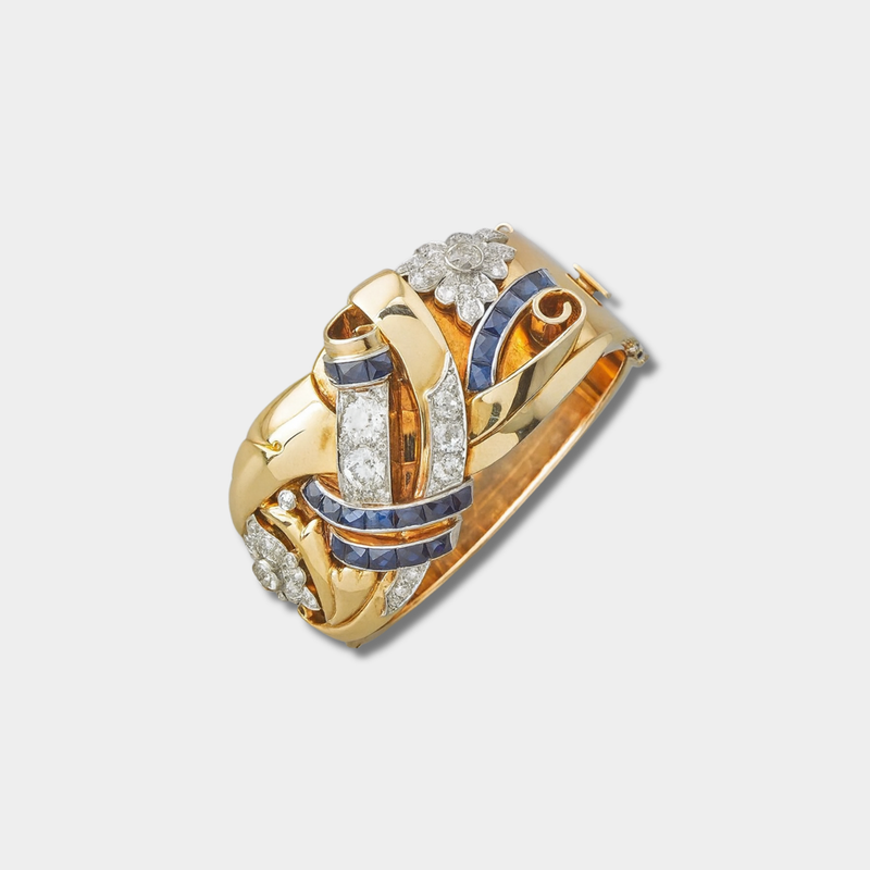 Marie - Vintage Evil Ring with Zirconia