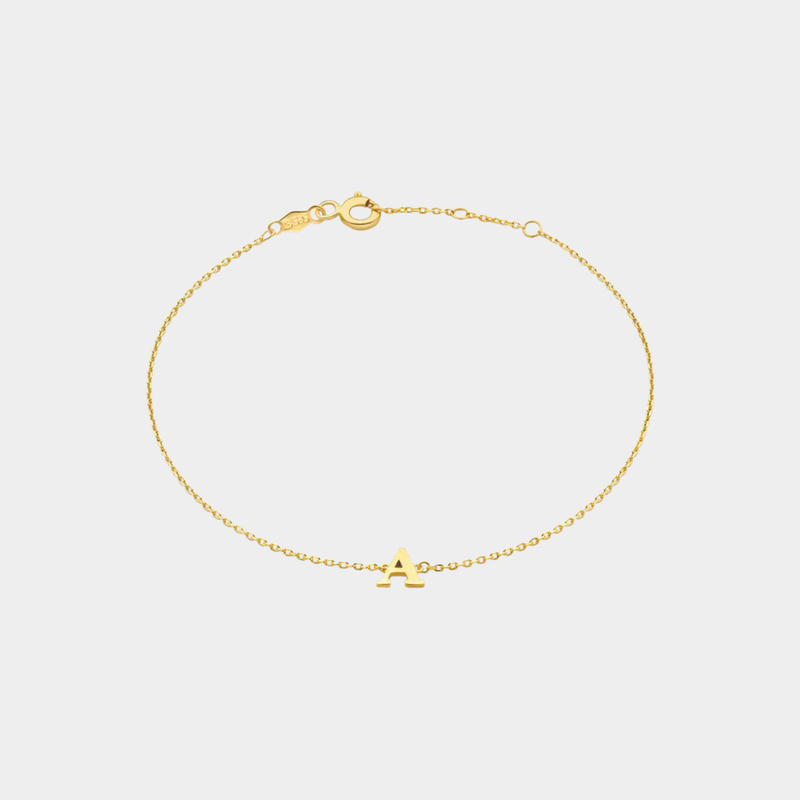 Vita Signa Initial Bracelet