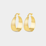 Karina – Silver Earrings with Clear Crystal