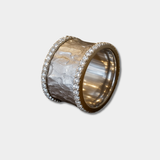 Viktoria - Vintage Silver Ring with Zircon