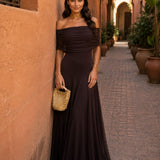 Palesa | Dress in brown