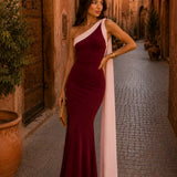 Vivian Dress in Bordeaux