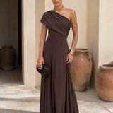Palesa | Dress in brown
