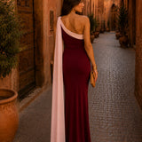 Vivian Dress in Bordeaux