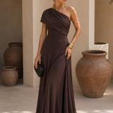 Palesa | Dress in brown