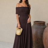 Palesa | Dress in brown