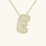 Melanie – Double Heart in Gold Necklace