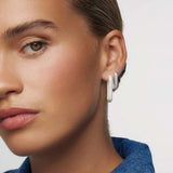 XL Earrings with Peacock Design