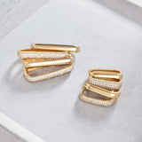 Iconic Creoli Pavé Earrings