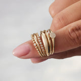 Thin Dome Ring