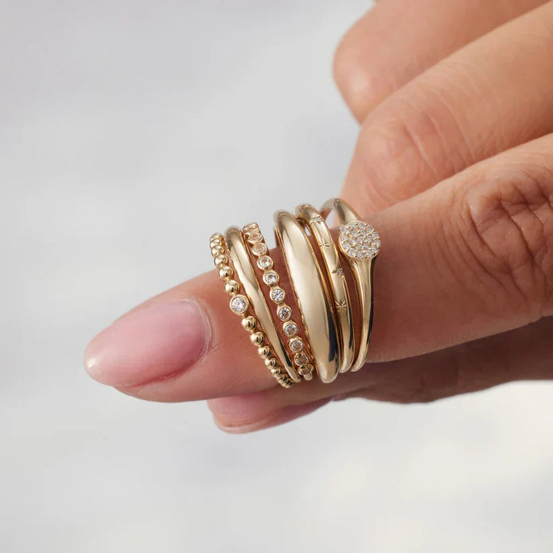 Thin Dome Ring