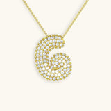 Melanie – Double Heart in Gold Necklace